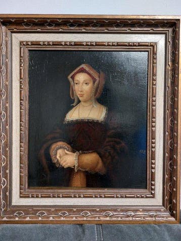 Hans Holbein der Jüngere (1497–1543), Navolger van - Porträt