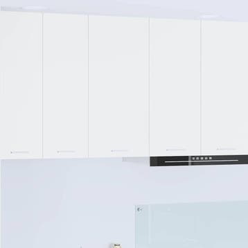 vidaXL Hangkast met opslag Wit 40 x 31 x 80 cm Bewerkt hout, Verzenden, Nieuw