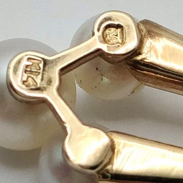 Mikimoto - Pendentif - 14 carats Or jaune