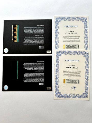 How to Train Your Dragon – Rare Set of 2 Mounted 35mm Film, Nieuw