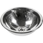 Inbouw Wasbak Rond 295x120mm Rvs, Ophalen of Verzenden, Nieuw