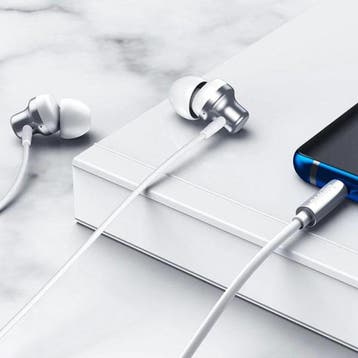 QF730 Oordopjes met Microfoon en Controls - 3.5mm AUX, Verzenden, Nieuw