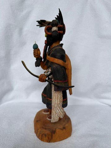 Hopi Kachina - Ronald Honanie - Krijgervrouw (He-e-e) - Hopi