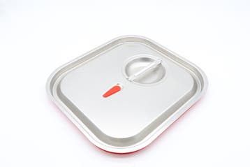 Couvercle gastronorm - 2/3 GN - acier inoxydable - joint, Verzenden, Transport et Stockage