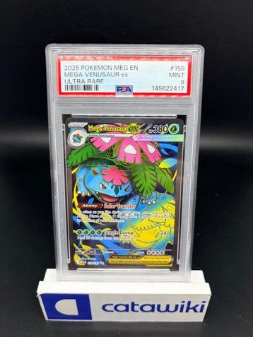 Pokémon - 1 Graded card - Mega Venusaur ex [UR] 155/132 PSA, Nieuw