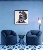 NYX - Azure Silence – Geisha of Porcelain Bloom, Antiquités & Art