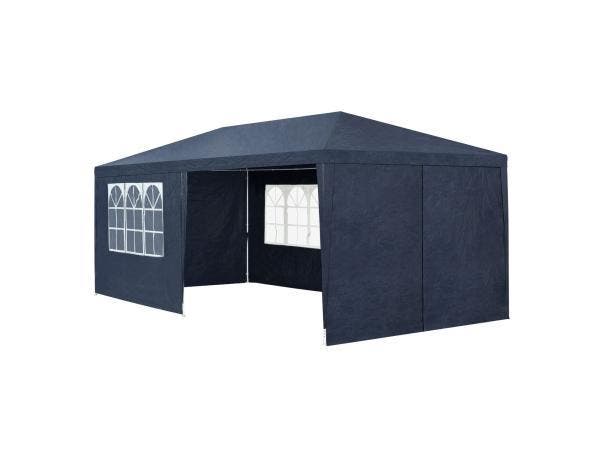 Veiling - Partytent met zijwanden - 3x6 M - Blauw, Jardin & Terrasse, Tonnelles