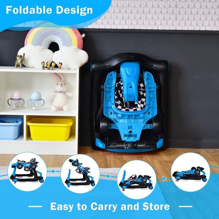 2dekans | Coast 4-in-1 Loopwagen - Instelbare Hoogte - Anti, Enfants & Bébés, Jouets | Extérieur | Aires de jeux, Enlèvement ou Envoi