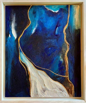 Art & Eternity Gallery - Dune veine dorée