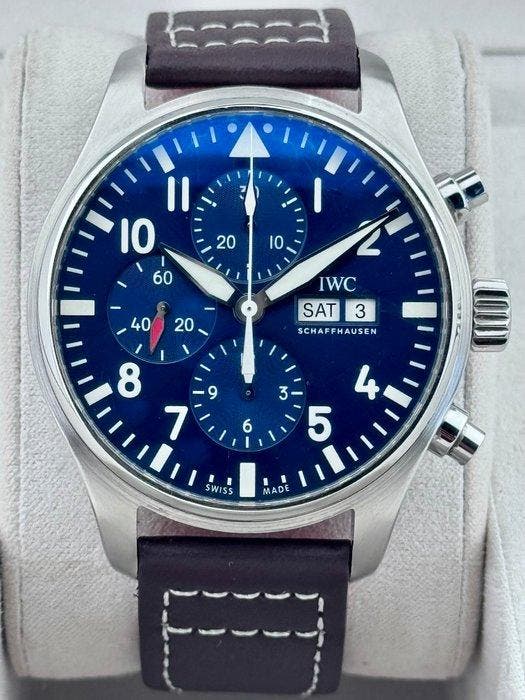IWC - Pilot Le Petit Prince Edition Automatic Chronograph, Handtassen en Accessoires, Horloges | Antiek