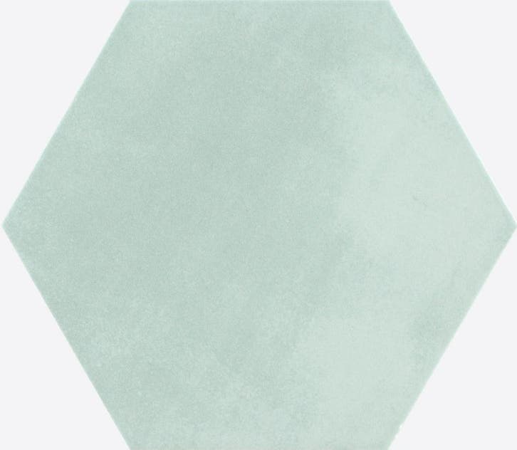 19,8X22,8 HEX AGATHA CIRCUS 21 AQUA Glans, Doe-het-zelf en Bouw, Tegels, Ophalen of Verzenden