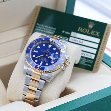Rolex - Submariner - 116613LB - Homme - 2010-2020, Handtassen en Accessoires, Nieuw