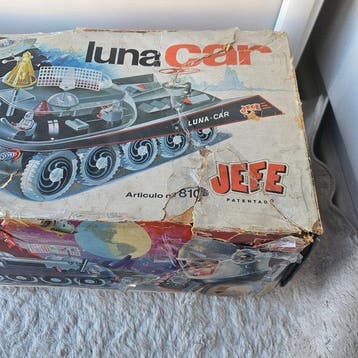 JEFE - Vaisseau spatial-jouet - Luna car - Espagne, Antiquités & Art