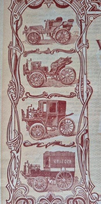 Frankrijk. - 1900 Compagnie Parisienne Voitures Électriques