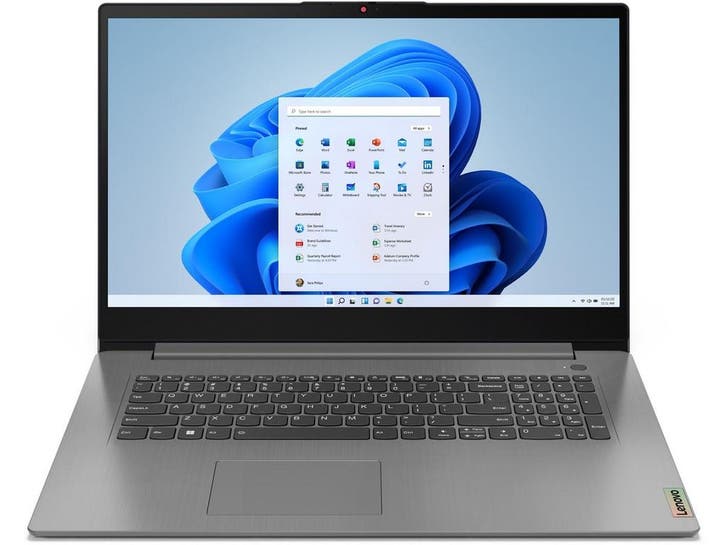 Lenovo IdeaPad 3 17ABA7 - Laptop - AMD Ryzen 5 5625U - 16GB, Informatique & Logiciels, Ordinateurs portables Windows, Envoi