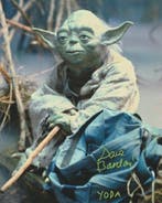 Star Wars - Signed by Dave Barclay (Yoda), Nieuw