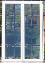 merbau houten terrasraam , raam , chassis , kozijn 152 x 227, Bricolage & Construction, Châssis & Portes coulissantes, Ophalen of Verzenden