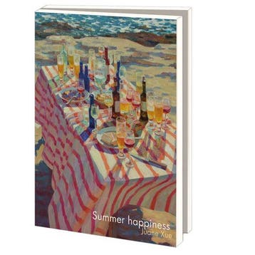 Kaartenmapje met env, groot: Summer happiness, Juane Xue, Diversen, Wenskaarten, Ophalen of Verzenden, Nieuw
