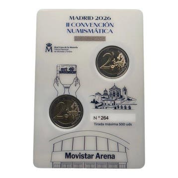 Spanje. 2 Euro 2026 Inclusion + Monasterio de Poblet (Il
