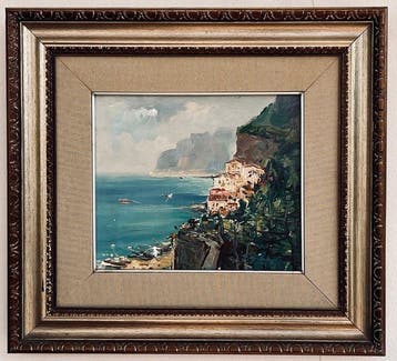 Italiaanse school (XX) - Costiera amalfitana