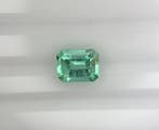 1 pcs Groen Smaragd - 0.99 ct - International Gemological, Nieuw