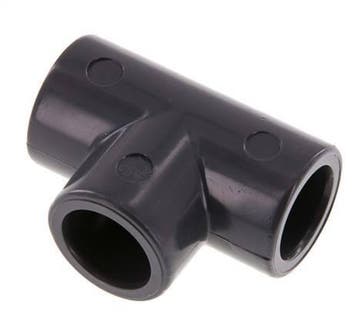 Raccord en T en PVC 16x23mm [5 pièces], Verzenden