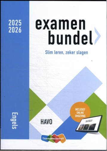 Examenbundel Engels / havo 2025/2026 9789006993752, Verzenden