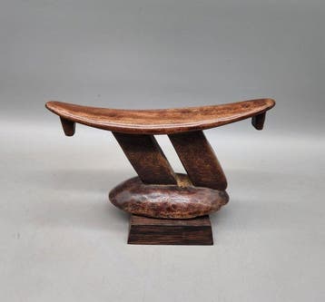 Appuis - nuque - sculptuur - Zulu - Zuid-Afrika (Zonder