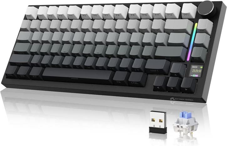Mechanisch 75% toetsenbord | Tweede kansje | Enkel vandaag!, Computers en Software, Toetsenborden, Gaming toetsenbord, Draadloos