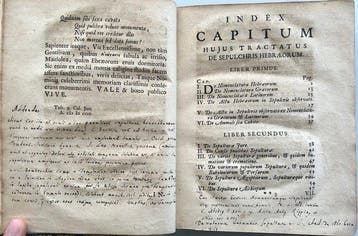 Johann Nicolai - Libri IV. de Sepulchris Hebraeorum - 1705