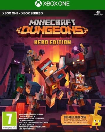 Minecraft Dungeons Hero Edition (Xbox One Games), Games en Spelcomputers, Ophalen of Verzenden, Zo goed als nieuw