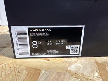 Nike - W AF1 Shadow - Sneakers - Maat: EU 40 - Nieuw met