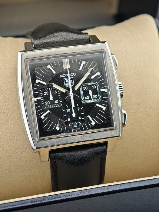 TAG Heuer - Monaco - CW2111-0 - Homme - 2000-2010, Handtassen en Accessoires, Horloges | Antiek