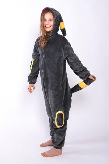 Onesie Umbreon Pokemon Pak 140-146 Huispak Kind Kostuum, Ophalen of Verzenden, Nieuw