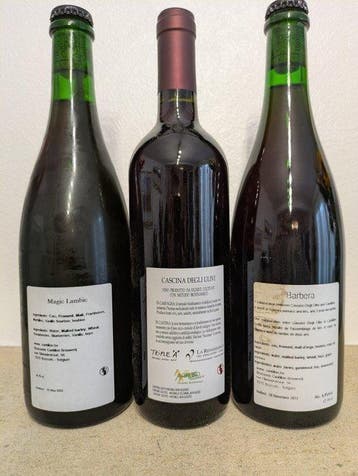 Cantillon - Barbera 2022 & Cascina Degli Ulivi Moubé 2014 &