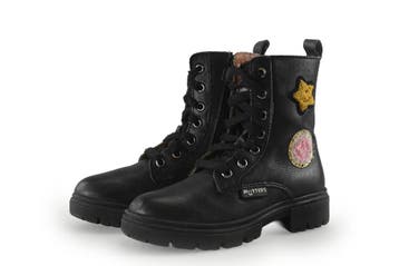 Muyters Veterboots Meisjes in maat 27 Zwart, Verzenden, Schoenen