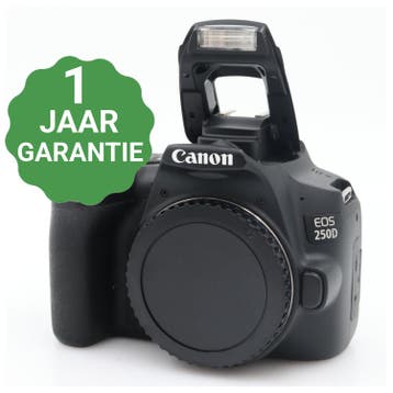 10% korting | Canon EOS 250D body | Tweedehands, Verzenden
