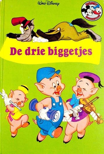 Disney Boekenclub Drie biggetjes - Disney, Verzenden