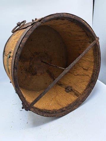 Maatbeker - Mud - Smeedijzer - Graanmaat/Schepel