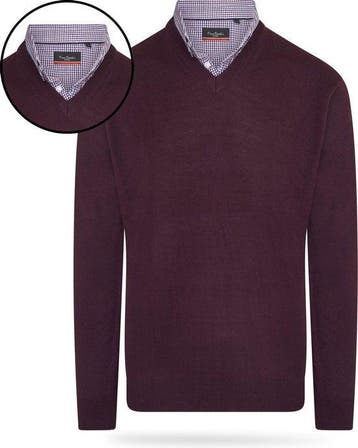 2dekans | Pierre Cardin - Heren Sweaters Mock Pullover -, Ophalen of Verzenden