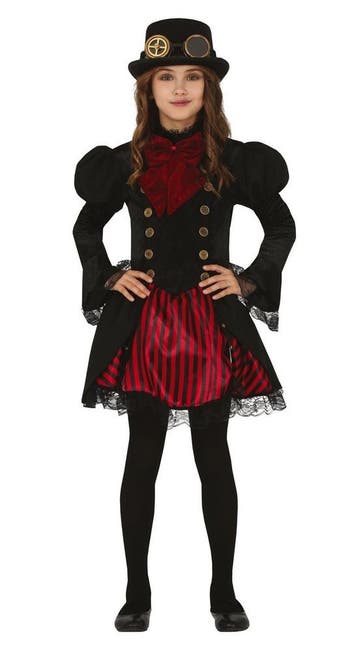Halloween Kostuum Meisje Gothic, Verzenden, Nieuw
