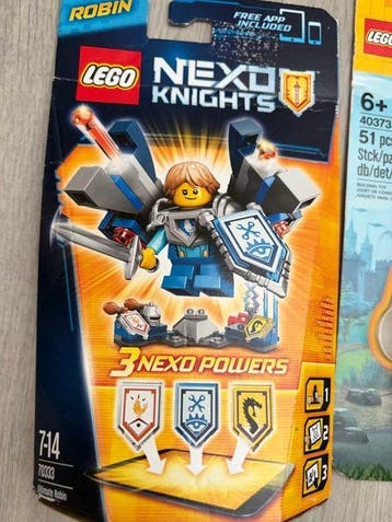 Lego Set - Nexo Knights, City, Minifigures - Nexo Knights, Nieuw