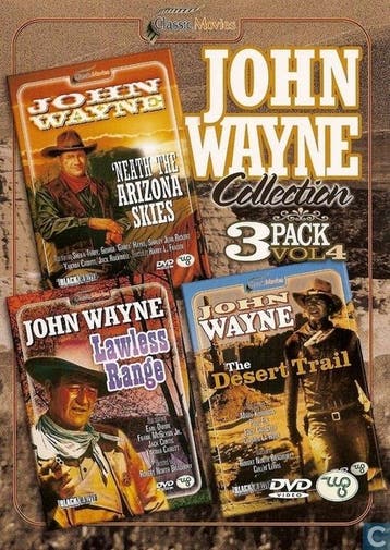 John Wayne collection 3 pack volume 4 op DVD, Verzenden