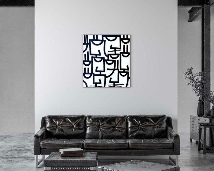 Bamèr - Identità Frammentate - (XL), (unique work), Antiquités & Art, Art | Peinture | Moderne