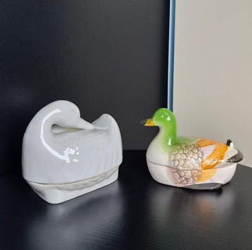 Apilco - Plat de service (2) - Céramique - Boîte décorative