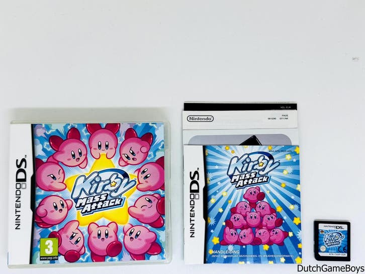 Nintendo DS - Kirby - Mass Attack - HOL, Games en Spelcomputers, Games | Nintendo DS, Gebruikt, Verzenden