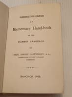 Basil Osborn Cartwright - An Elementary Hand-book of the