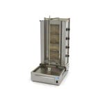 Shoarma Grill - 4 Branders - 70 Kg Vlees - Gas, Verzenden