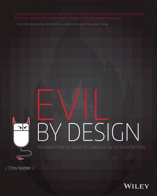 Evil by Design Interaction design To lea 9781118422144, Livres, Langue | Anglais, Envoi