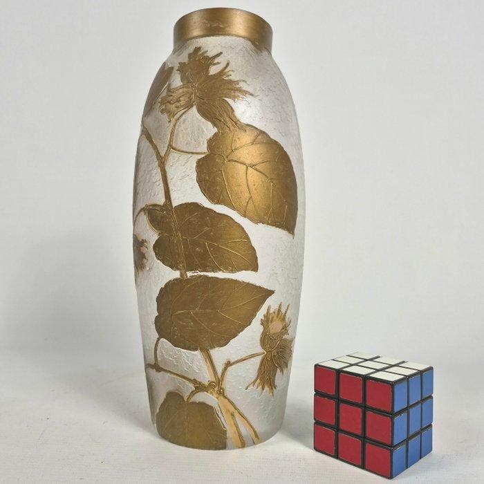 Legras & Cie. - François-Théodore Legras - Vaas - zuurgeëtst, Antiquités & Art, Art | Objets design